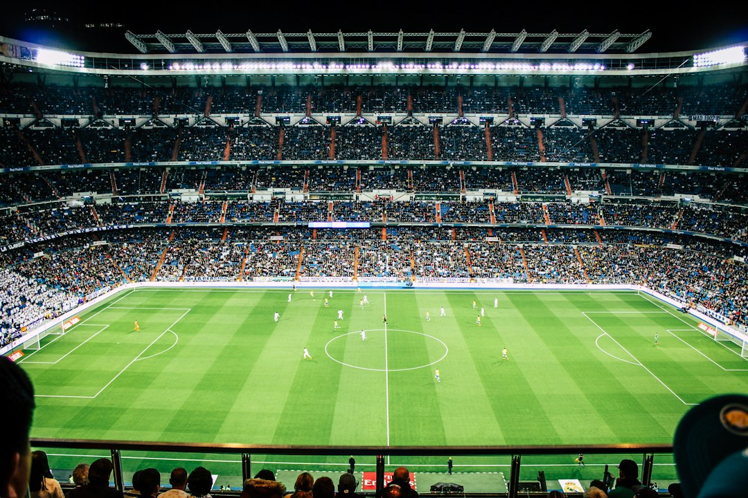 Soccer stadium and field