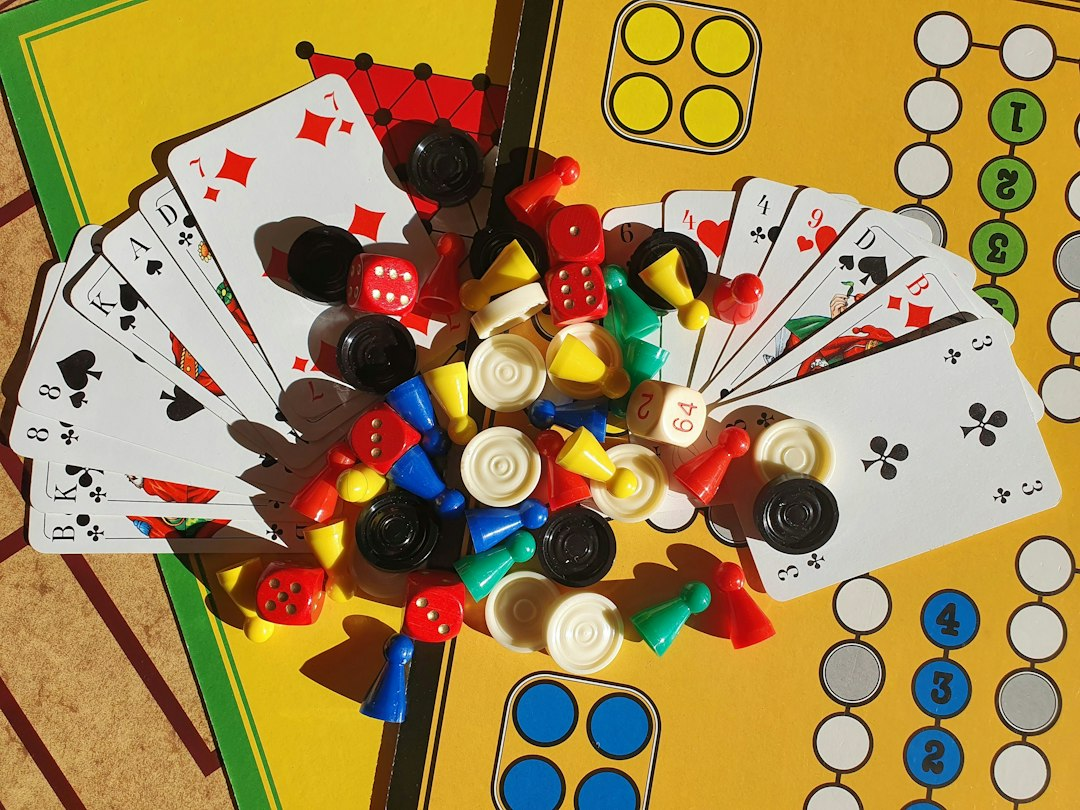 Cards and game pieces for Memory Match