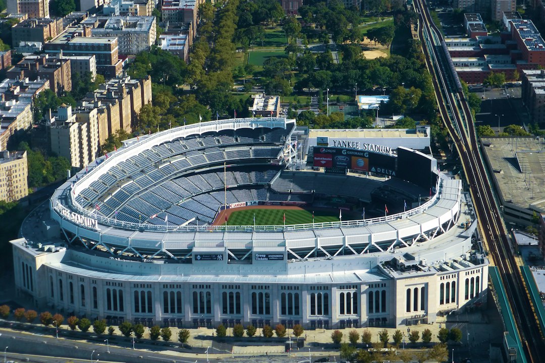 View of Yankee Stadium in New York; illustrative image for Yankees Wild Card roster story