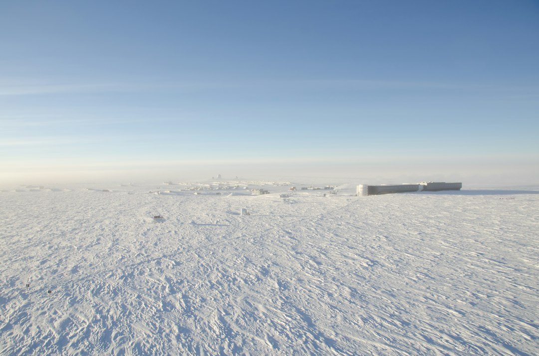 South Pole scientific observatory in Antarctica