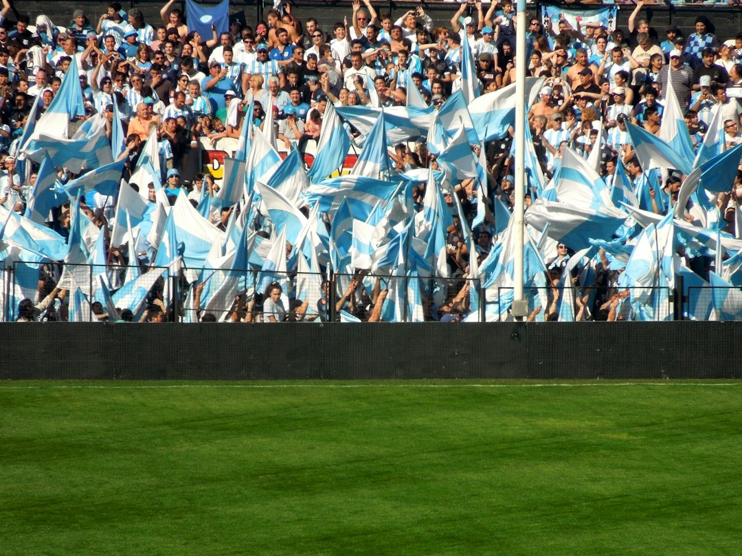 Crowded football match in Buenos Aires, Argentina