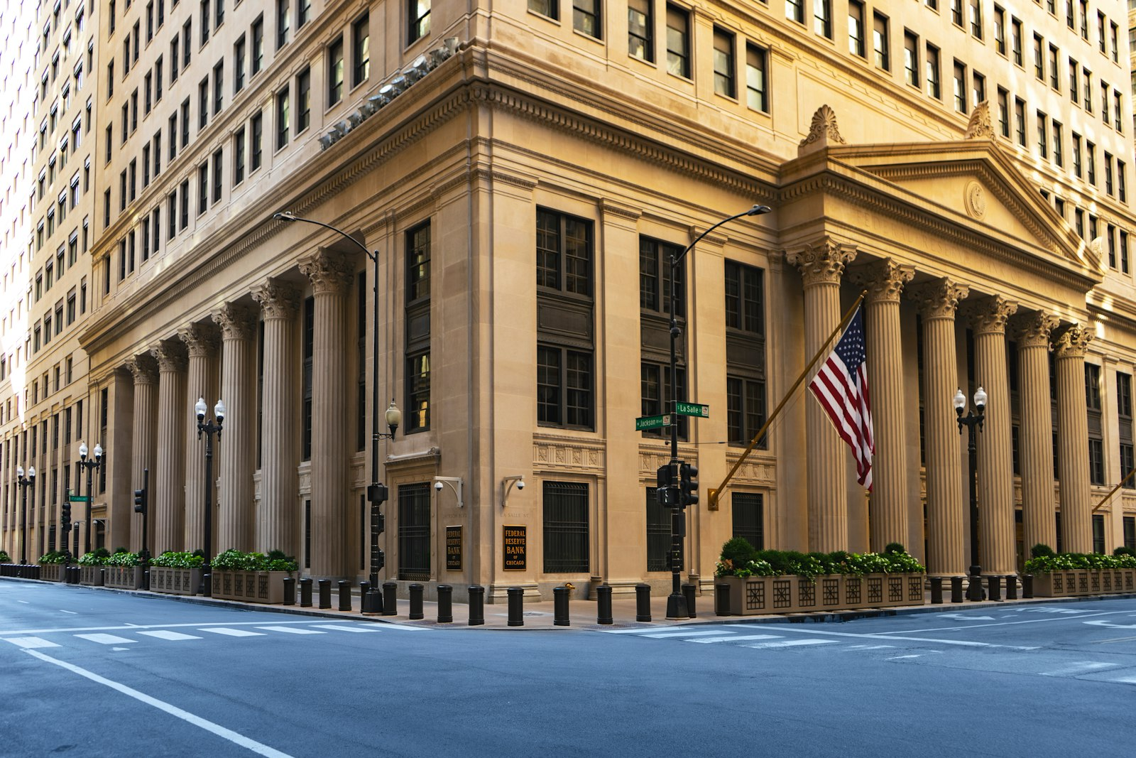 Chicago Federal Reserve Bank building exterior