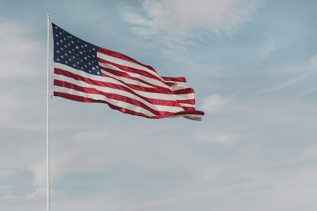American flag displayed outdoors illustrating the Fort Hood military justice report