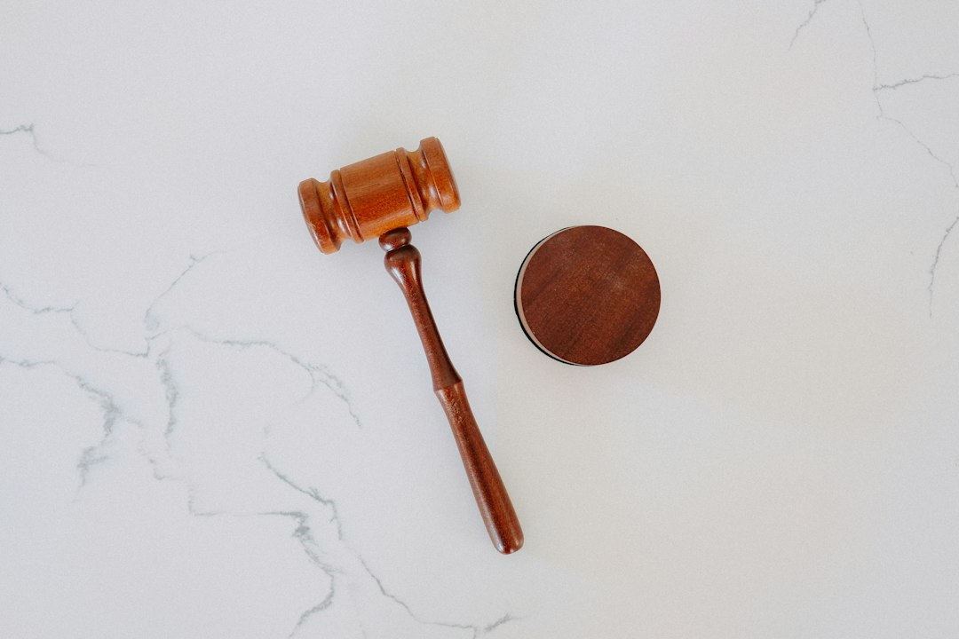Wooden judge’s gavel representing U.S. sanctions on the International Criminal Court