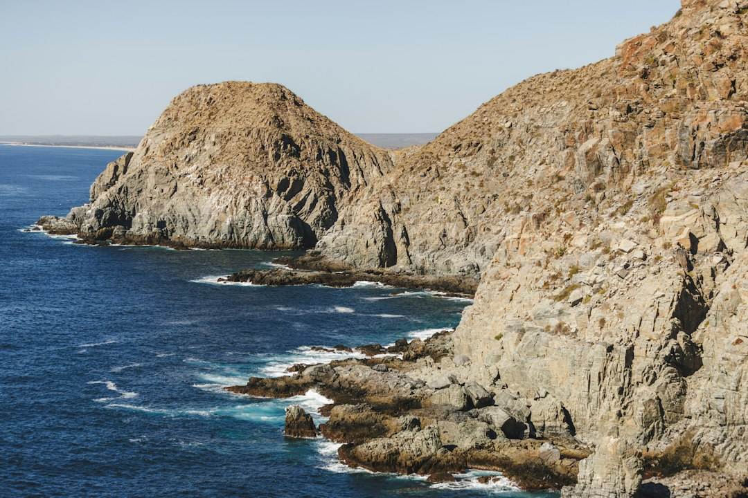 Ocean waves along Mexico’s Pacific coast, illustrating Hurricane Rachel’s surf hazard