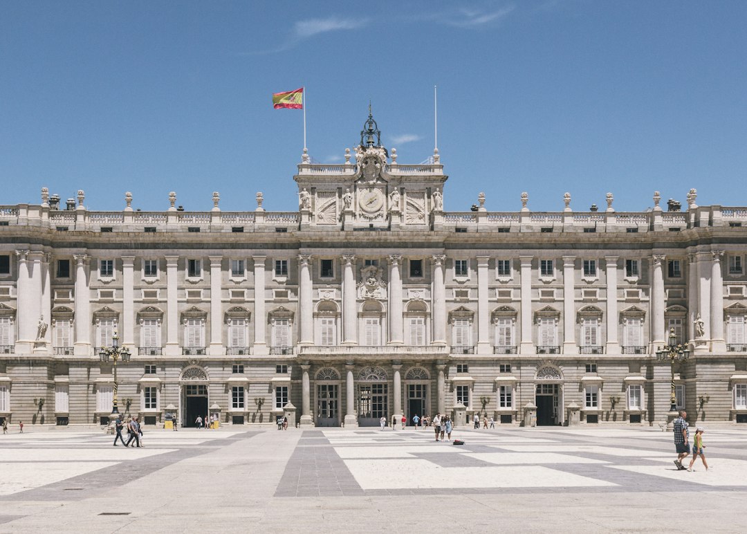 Illustrative view of the Royal Palace in Madrid